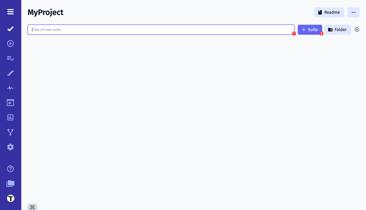 Testomat.io - Create test suite another way